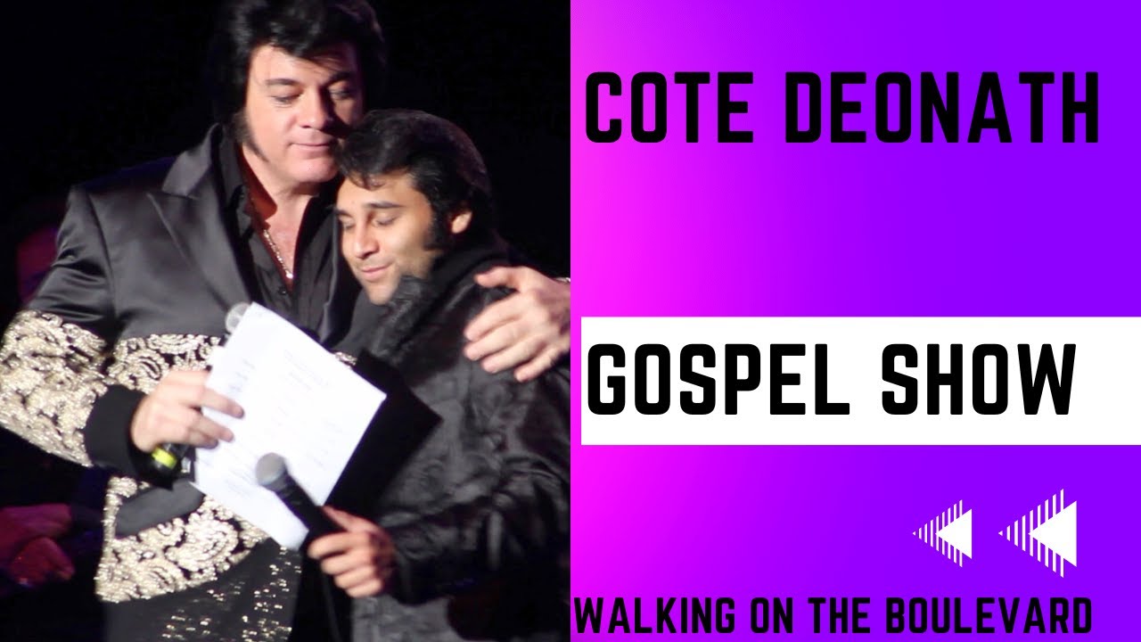 Cote Deonath Gospel Show Performance Tupelo Elvis Festival 2024