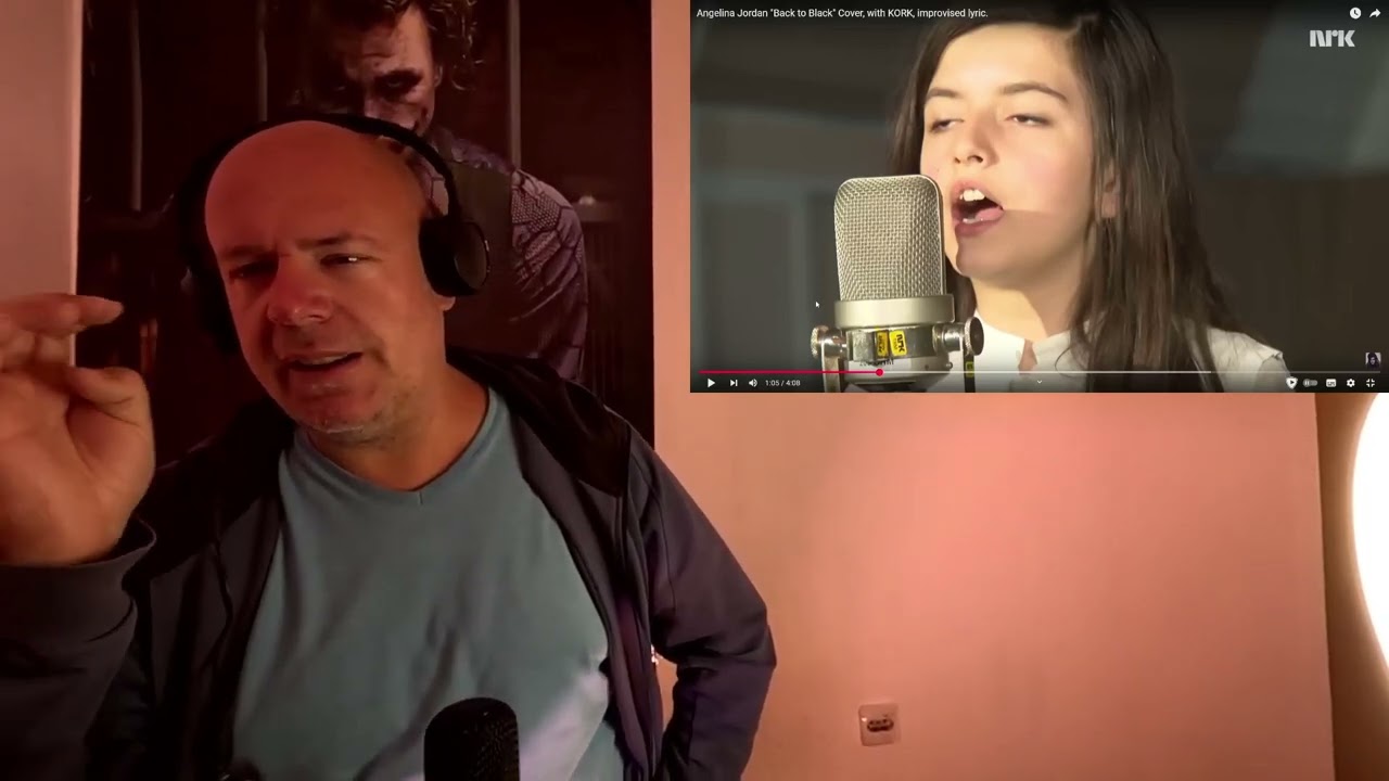 Singer reacts to Angelina Jordan -Back to Black ( Cover ) Reaction