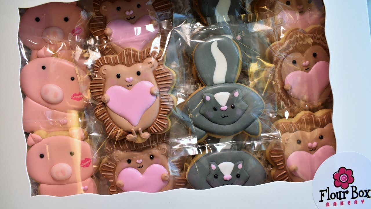 Valentine Animal Cookie Tutorial