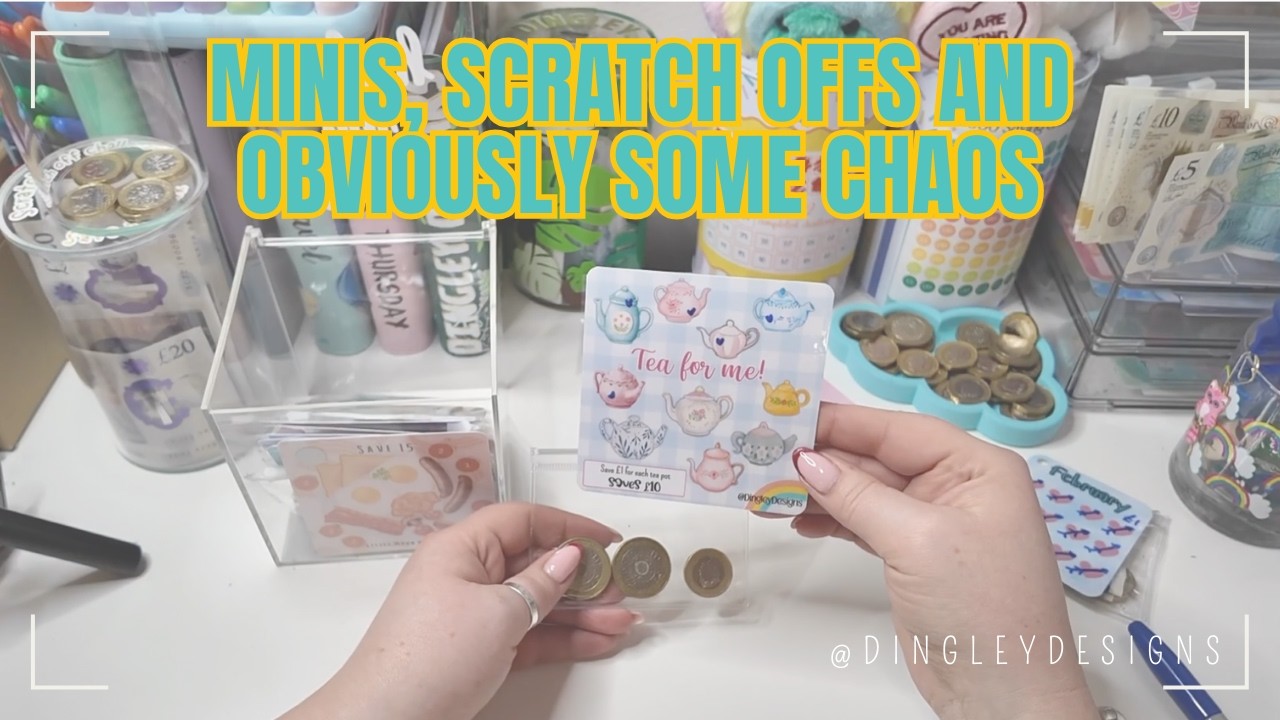 Minis, scratch offs and obviously some chaos! #budget