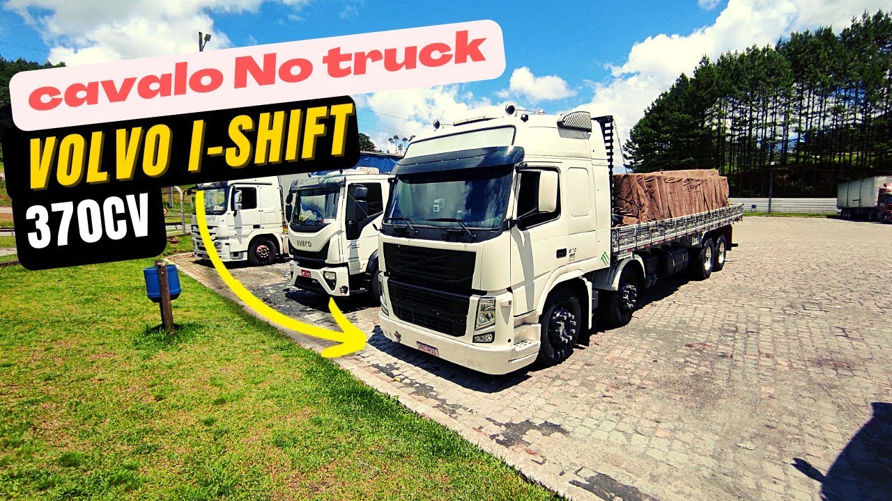 VOLVO 370 I-SHIFT NO QUARTO EIXO , ENTENDA O MOTIVO ,CONVERSEI COM O DONO.