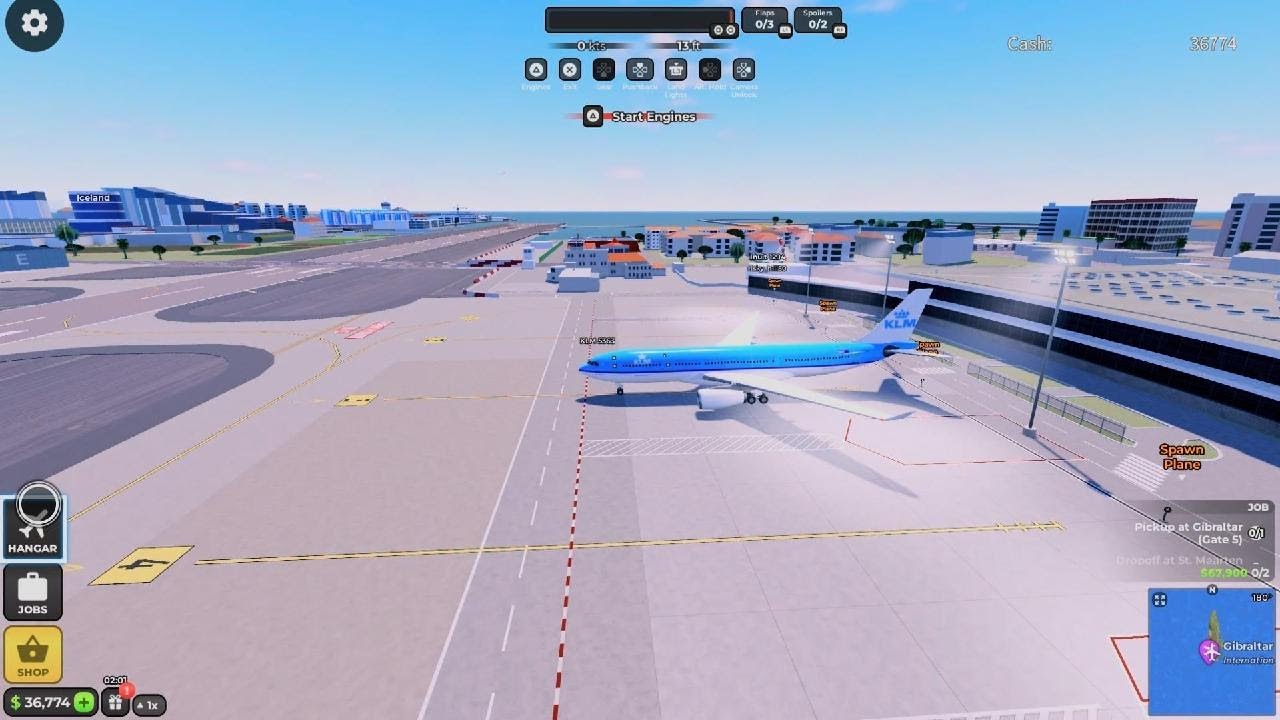 I got the Airbus A330-200 KLM Royal Dutch Airlines!