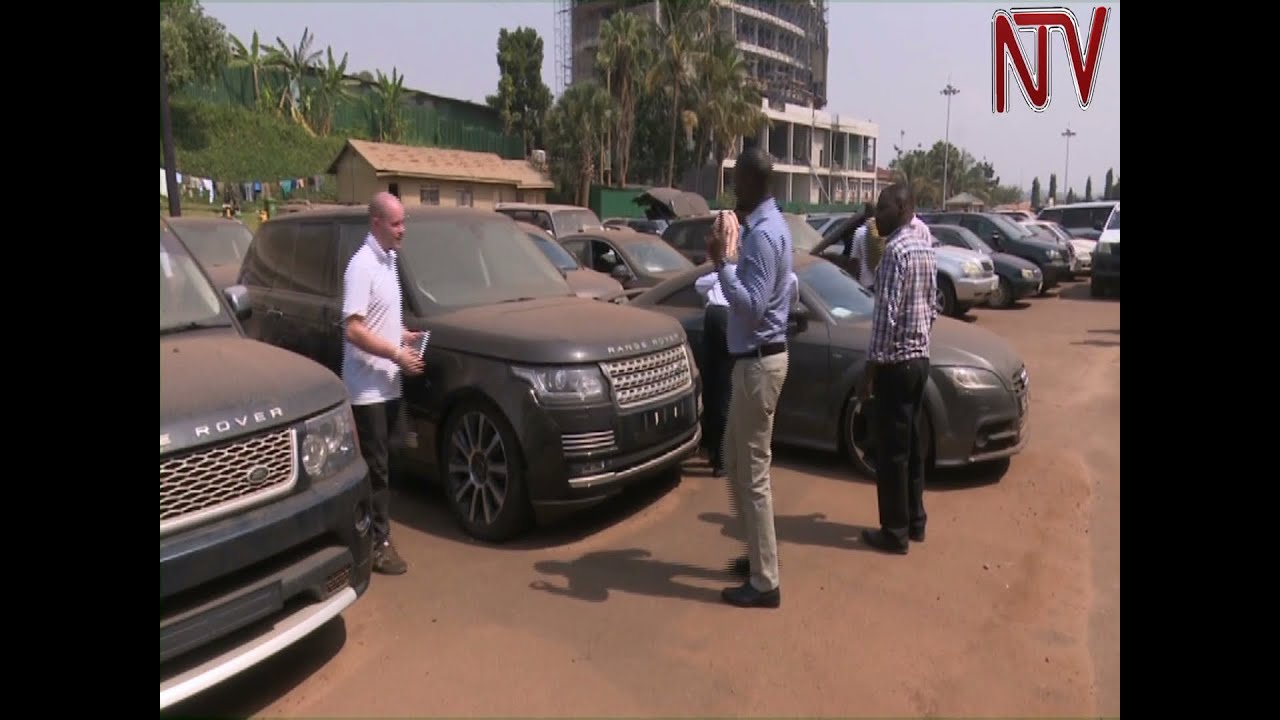 Ugandan authorities hand over 24 cars stolen in the UK