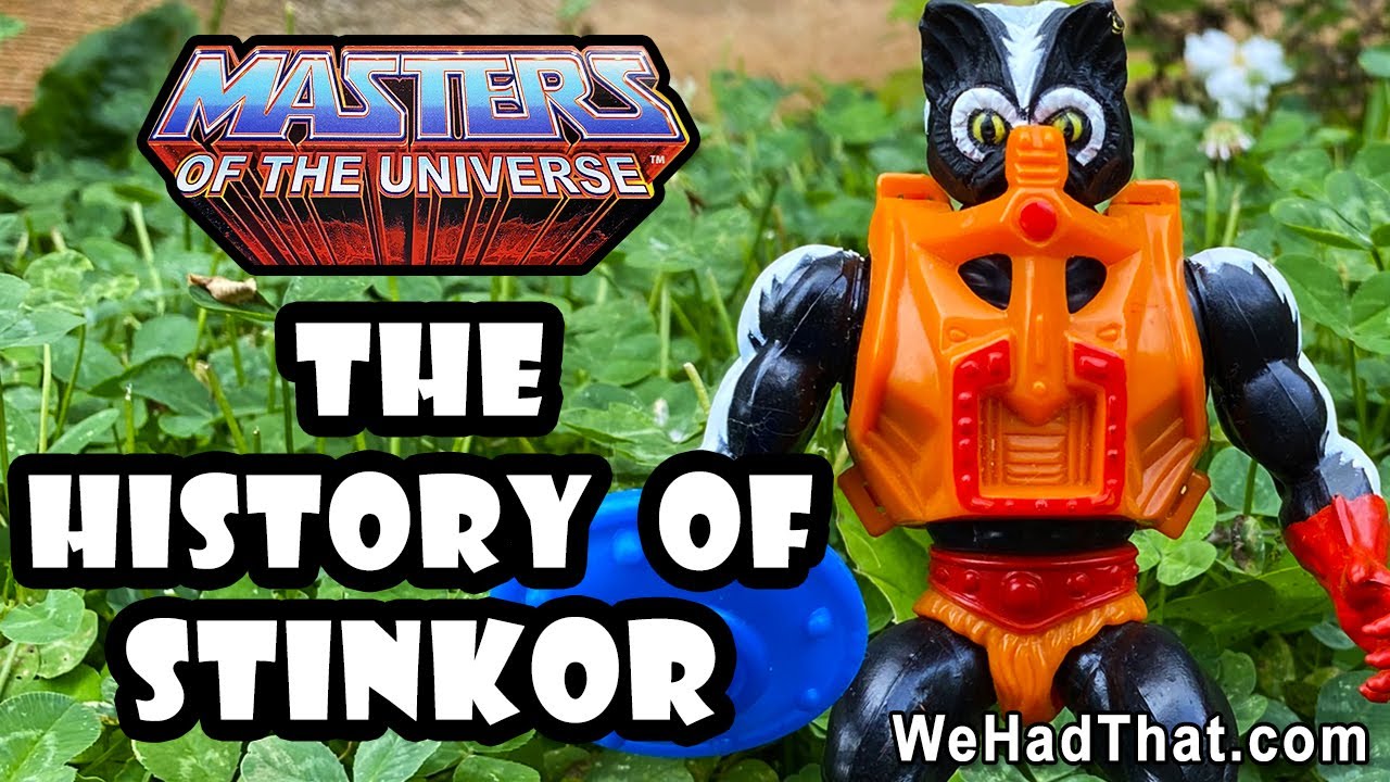 Stinkor: Masters of the Universe MOTU vintage action figure review Mattel 1985