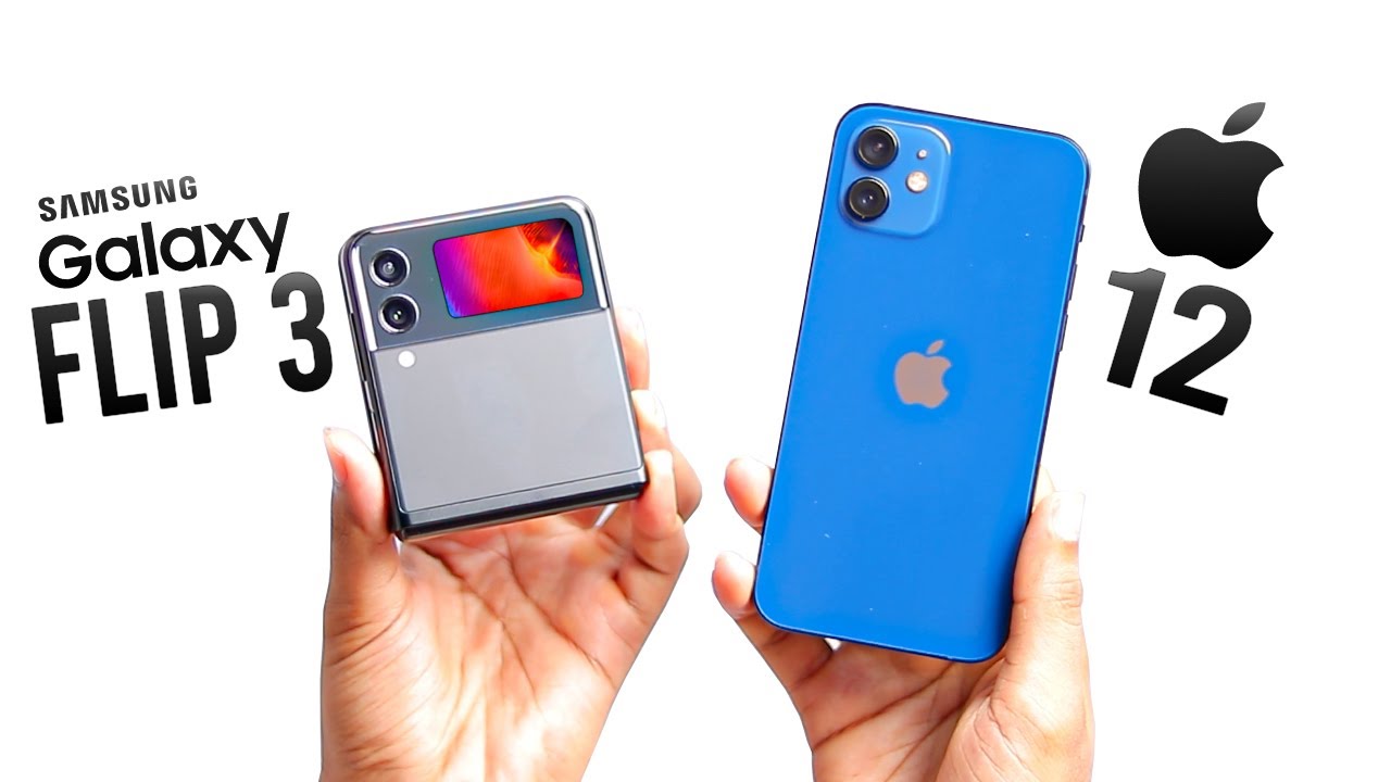 Samsung Z Flip 3 vs iPhone 12 - Best pick under Rs80,000 !!