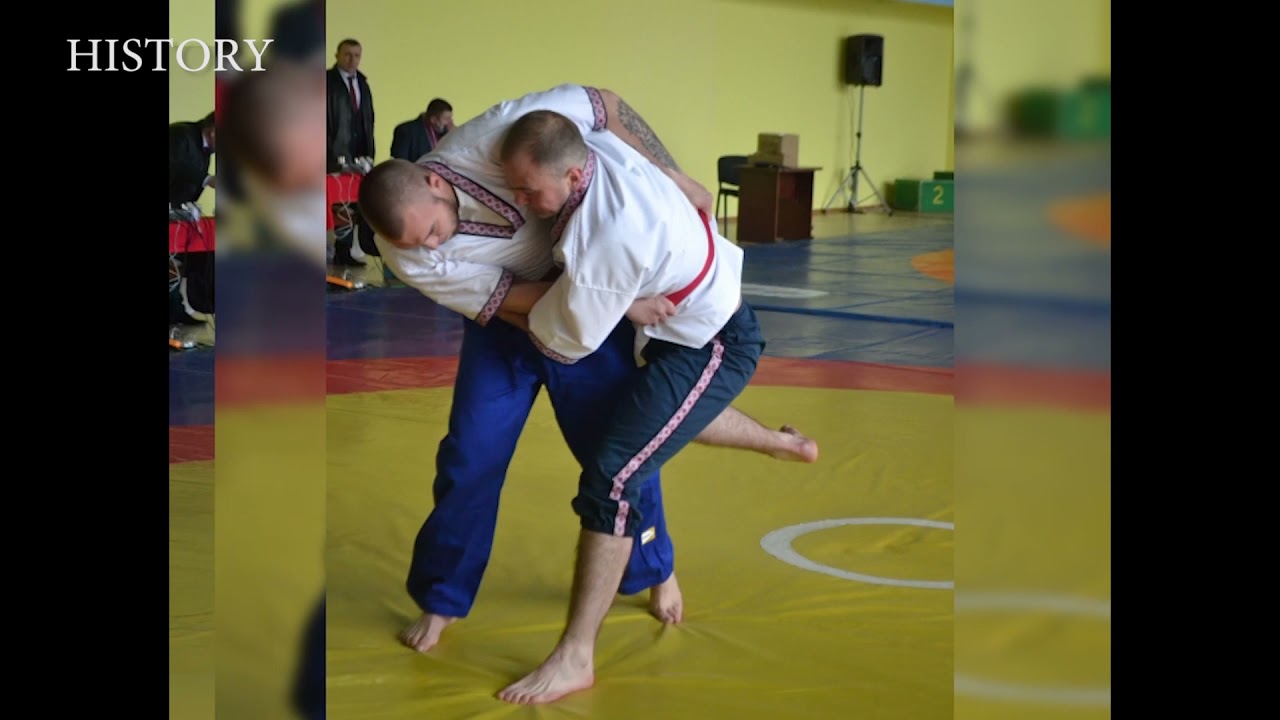 UKRAINIAN BELT WRESTLING