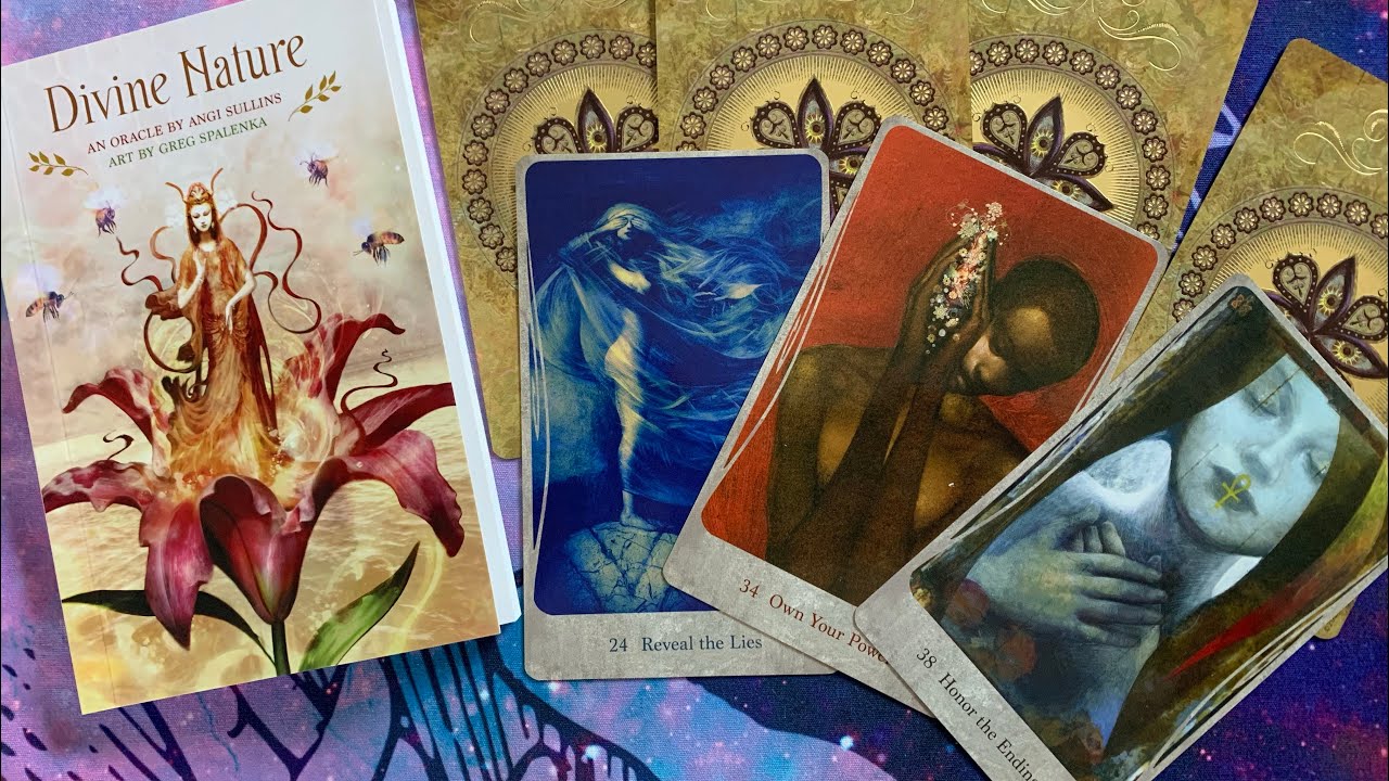 Divine Nature Oracle | Dreamy, Evocative, Gorgeous | Flip Through & Pairings