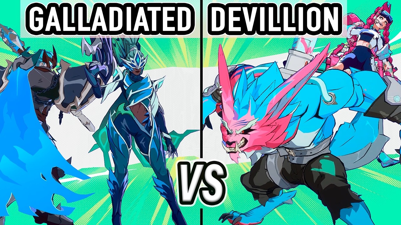 2XKO ▰ Galladiated (Senna / Darius) vs Devillion (Jinx / Warwick) ▰ High Level Gameplay