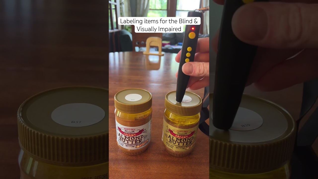 Different ways to label things when Blind or Visually Impaired #blind #labeling #VisionRehabTherapy