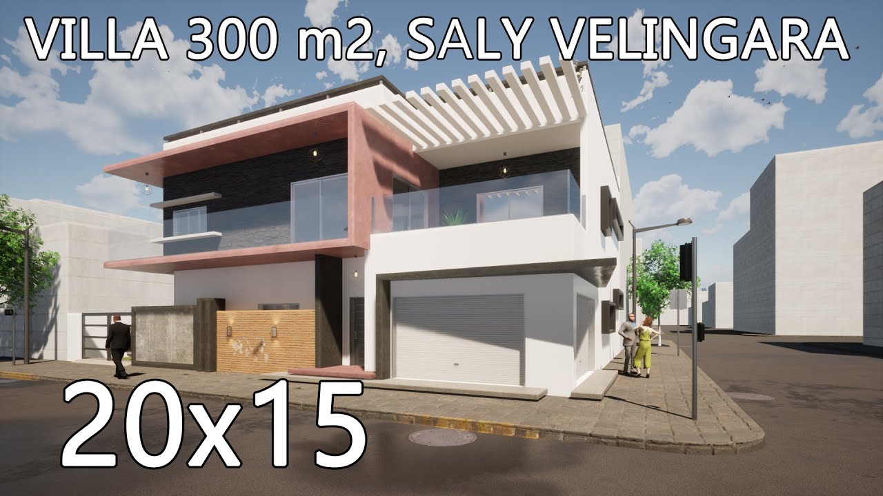 [VERSION 2] PROJET DE VILLA A SALY VELINGARA, THIES, SENEGAL by FUNDEMENTAL_ARCHI