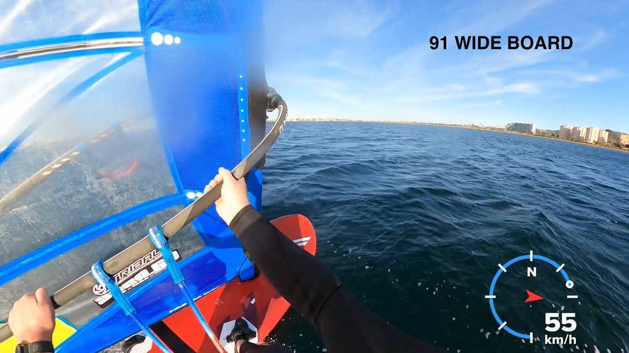 30 KNOTS IN 91 CM WIDE BOARD