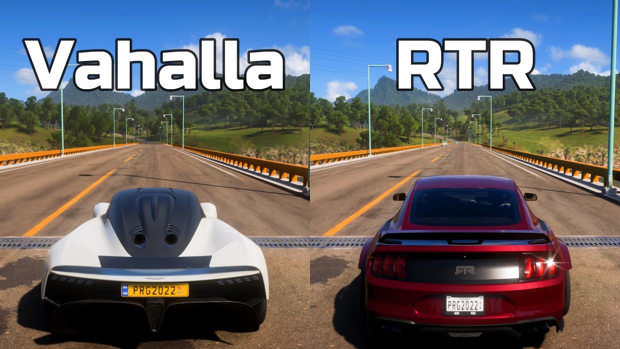 Forza Horizon 5: Aston Martin Vahalla vs Ford Mustang RTR Spec 5 - Drag Race
