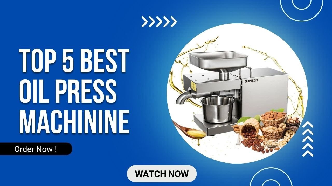Top 5 Best Oil Press Machinine in 2025 on AliExpress