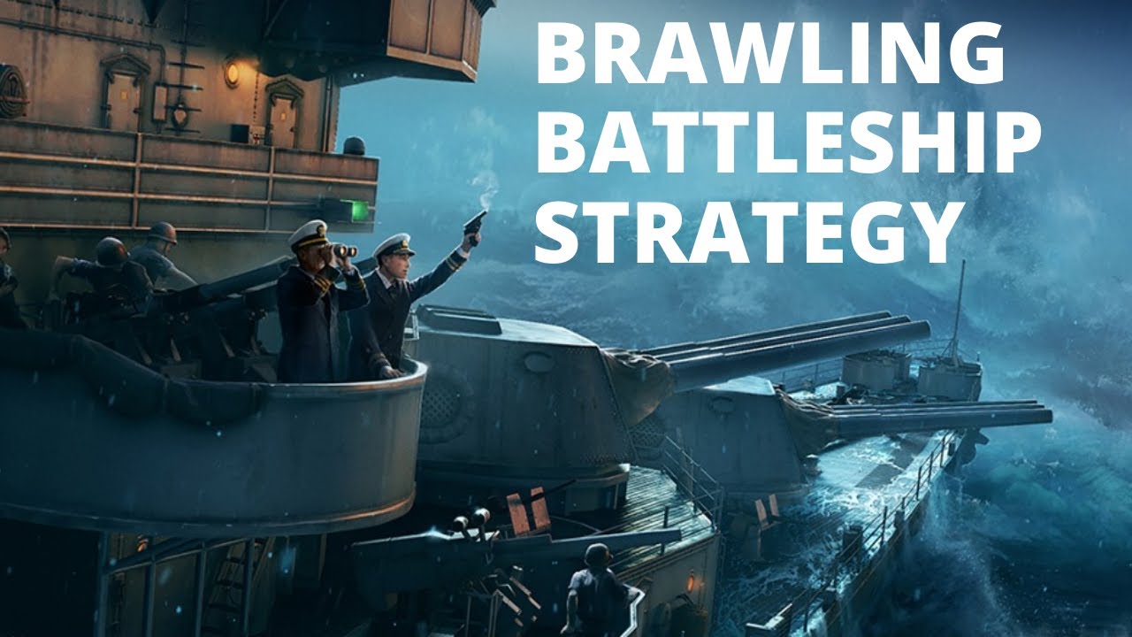 Brawling Battleship Strategic Positioning | World of Warships Legends PS4 Xbox1