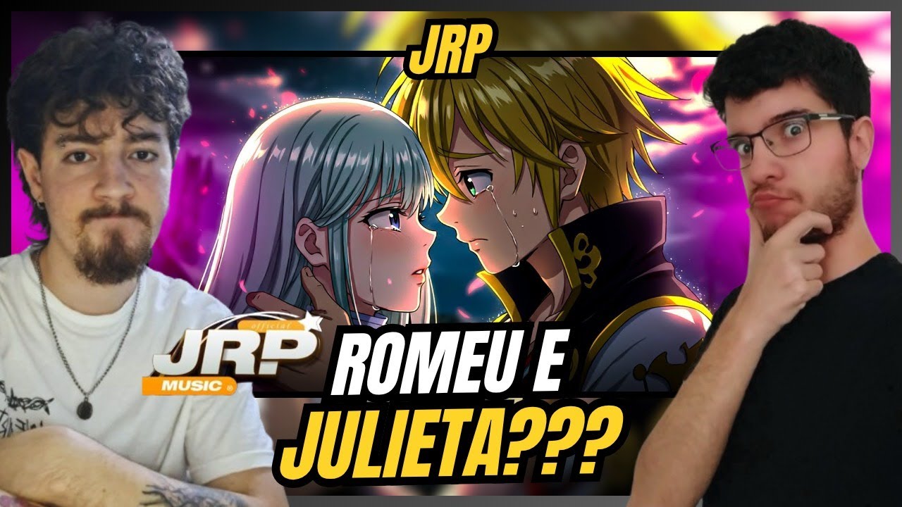 (EMOCIONANTE D+!) ♪ Ciclo sem fim 💔 | Meliodas e Elizabeth | JRP ft. ‪@amandaareia‬ - React No Jutsu
