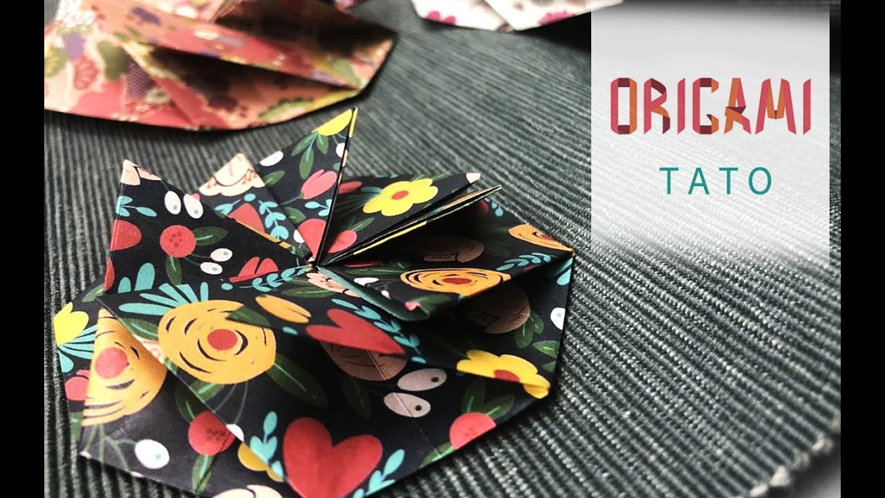 Japanese Origami Hexagonal Tato Tutorial✨ Origami Tato Envelope