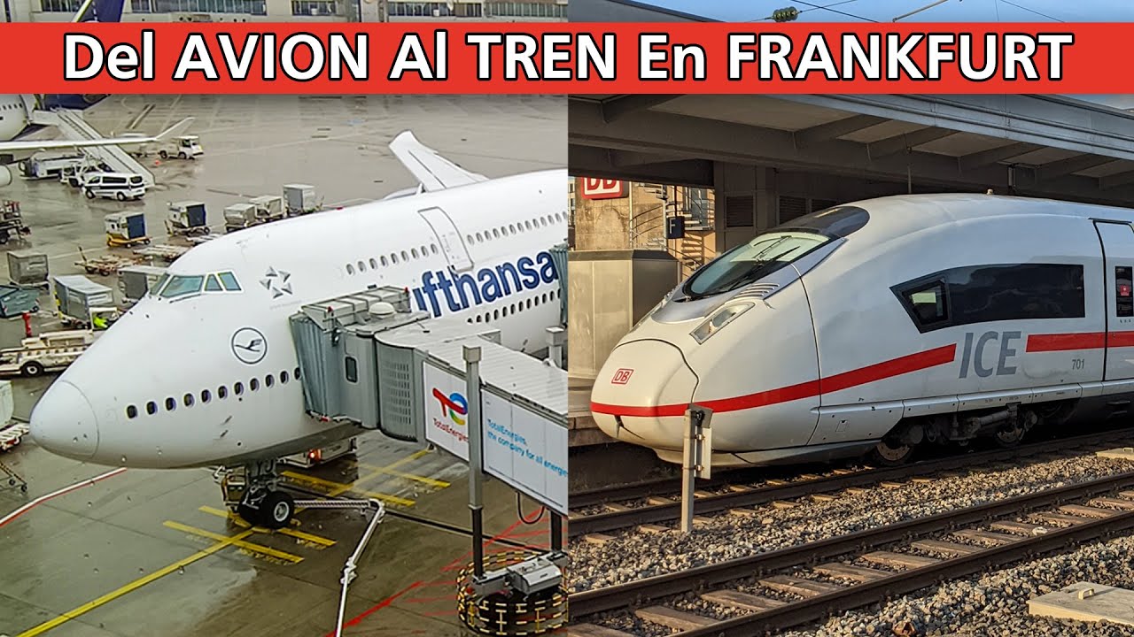 Cómo Salir Del Aeropuerto De Frankfurt EN TREN