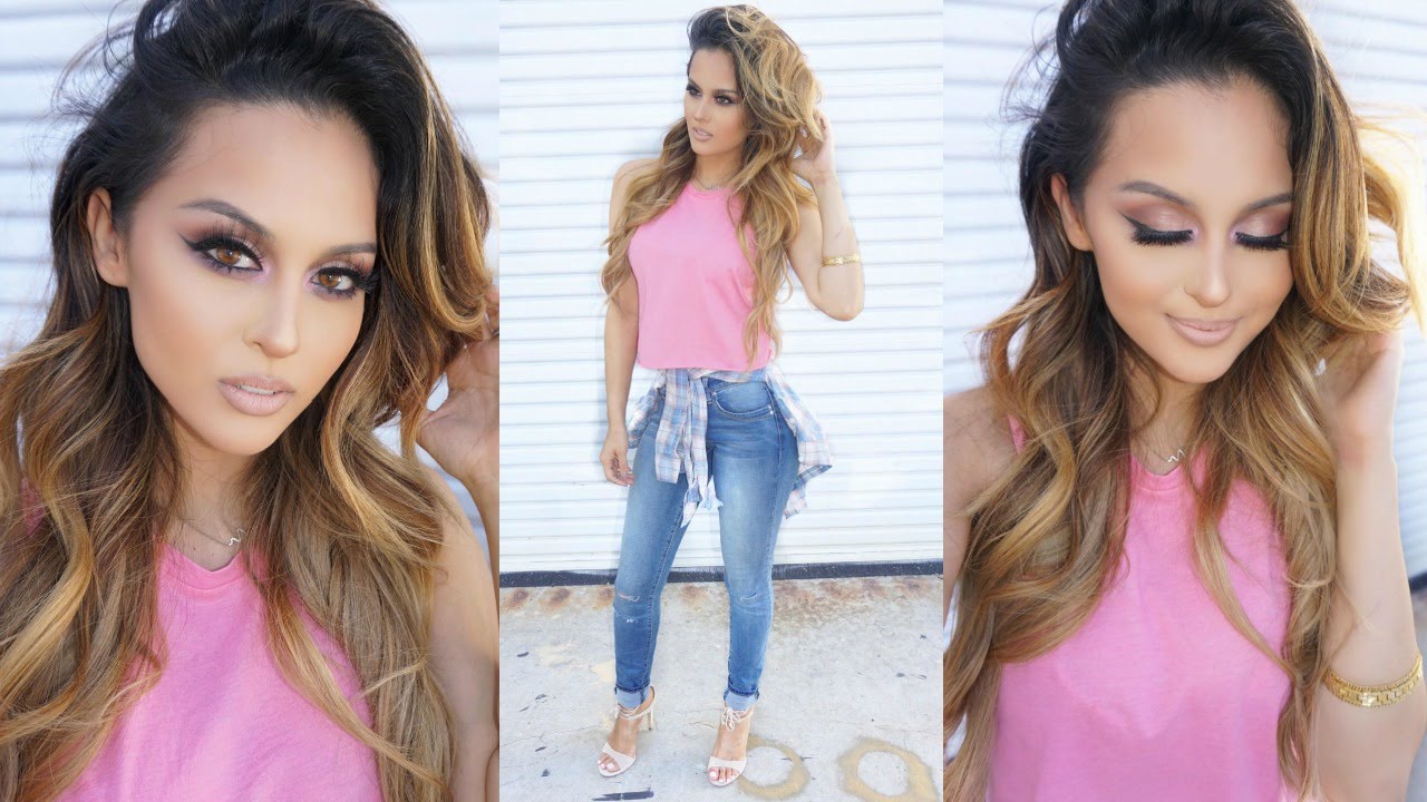 Everyday Glam Makeup & Outfit Tutorial