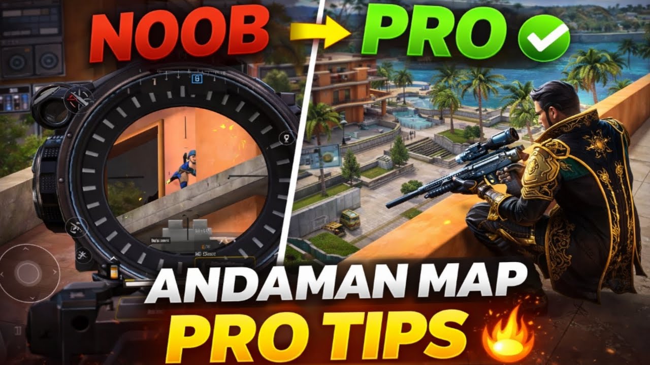 Noob to Pro in ScarFall 2.0 😱 Andaman Map Pro Tips