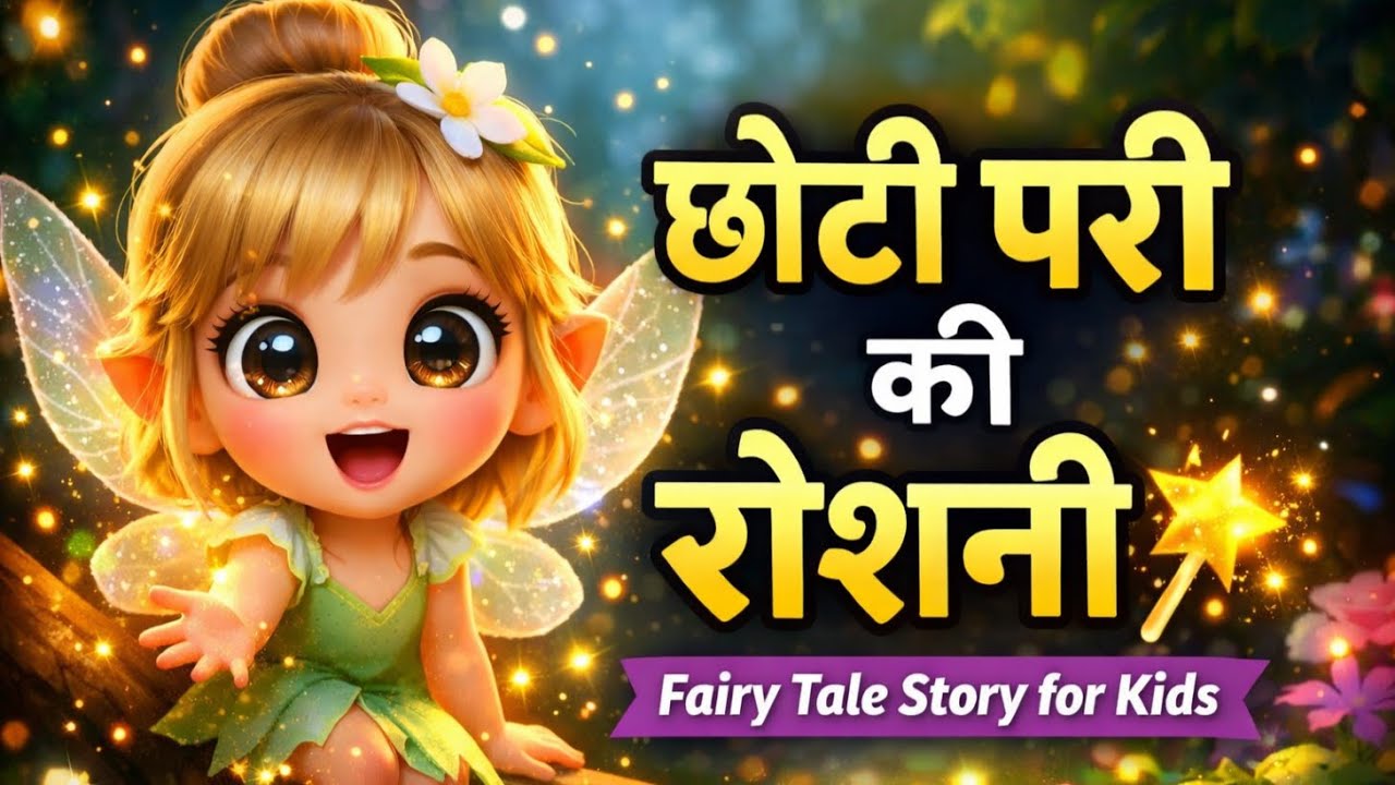 छोटी परी की रोशनी ✨ | Fairy Tale Story