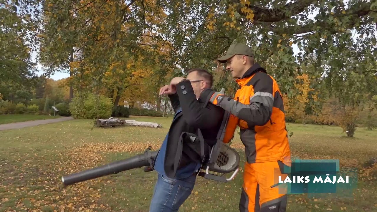 Husqvarna Laiks mājai_2.sezona: Husqvarna Lapu pūtēji_1.epizode