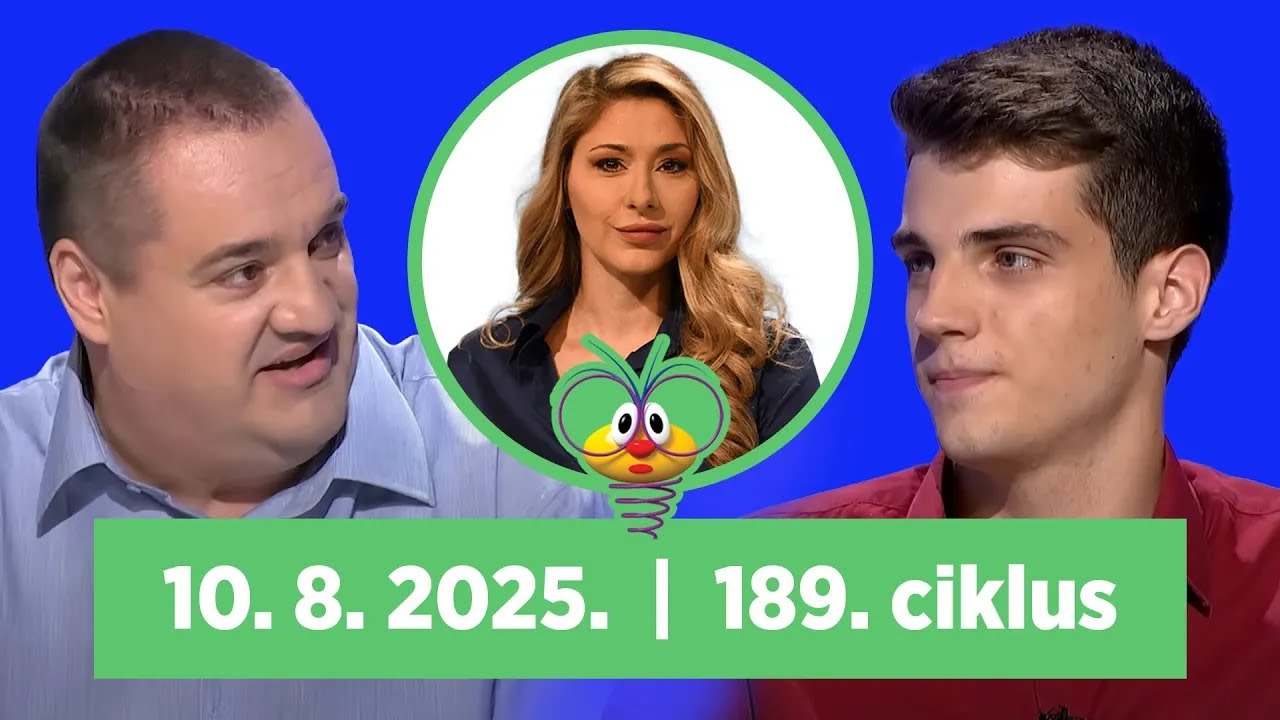Slagalica 10.8.2025. | 189. ciklus