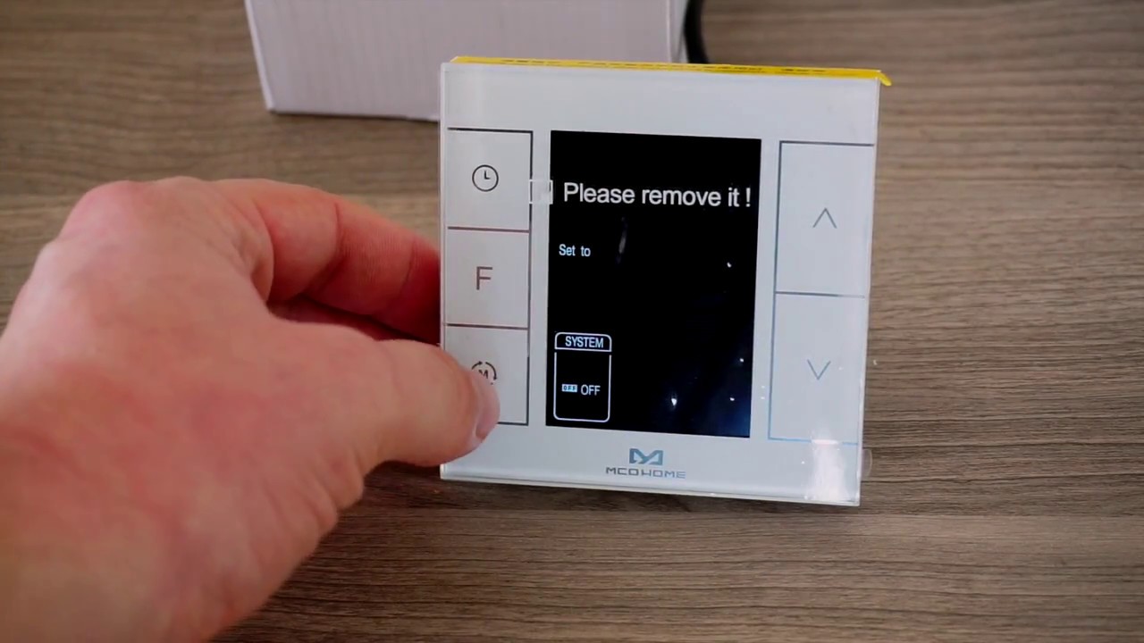 MCO HOME Z-Wave termostat