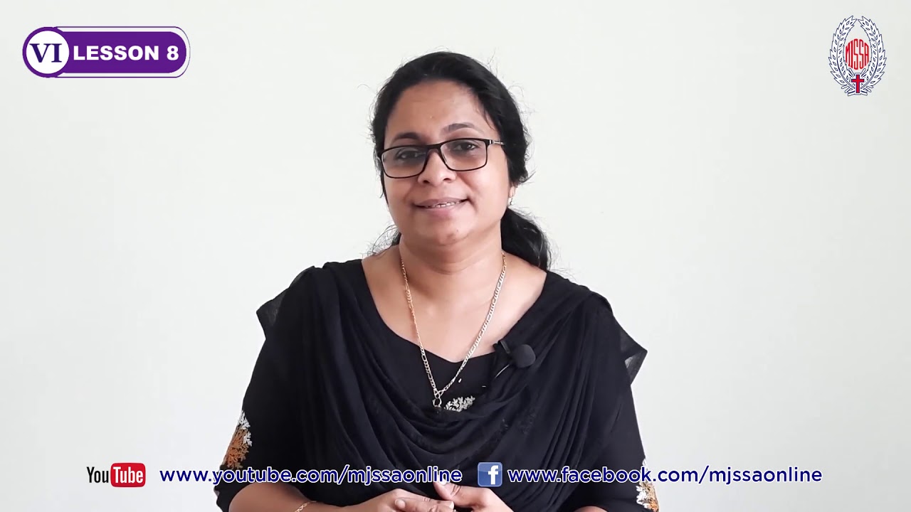 MJSSA Online Class | Class 6 | Lesson 8 | English | © MJSSA