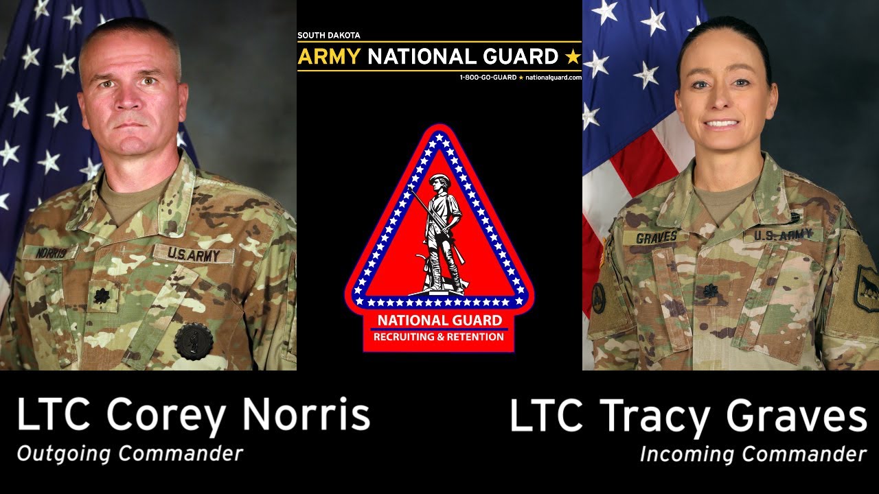 South Dakota Army National Guard Recruiting and Retention Change of Command