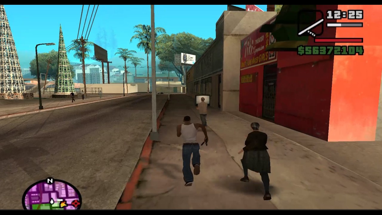 GTA San Andreas(with cheat codes)Riot. PART 91