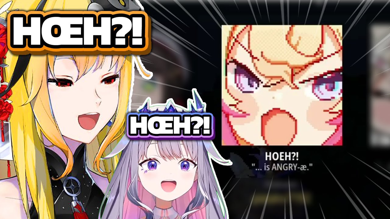 Kaela and Biboo found Mococo's HOEH!? emote in Holo X Break