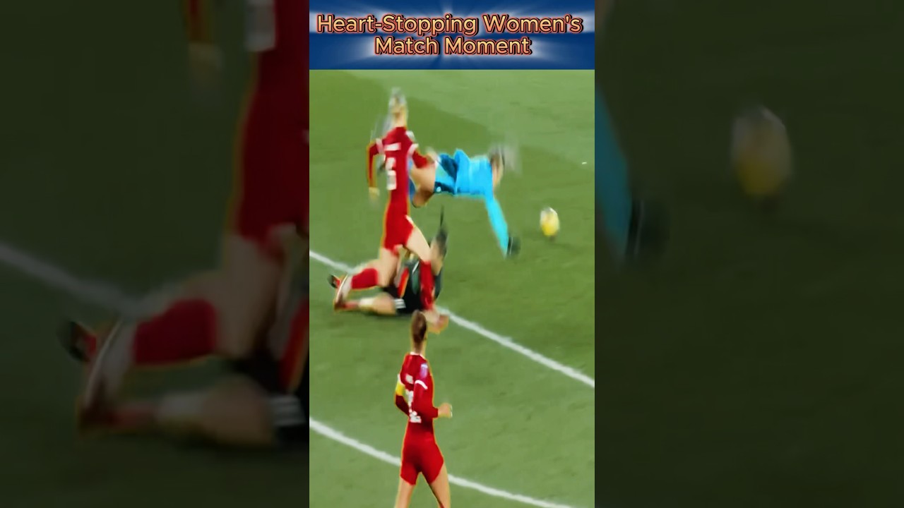 That Foul Was INTENSE &mdash; Women&rsquo;s Football on Fire! 🔥⚽ #footballshorts #soccer #womensfootball