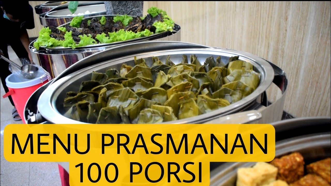 PRASMANAN 100 PORSI | MENU ALA NDESO TAPI MENYEGARKAN