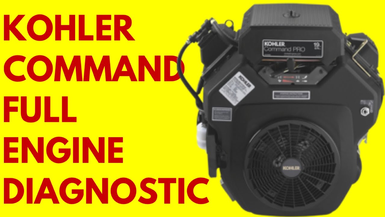 FULL ENGINE DIAGNOSTIC ON A KOHLER COMMAND NO POWER / OVERHEATING / RUNING ON ONE CYLINDER / FIXED!