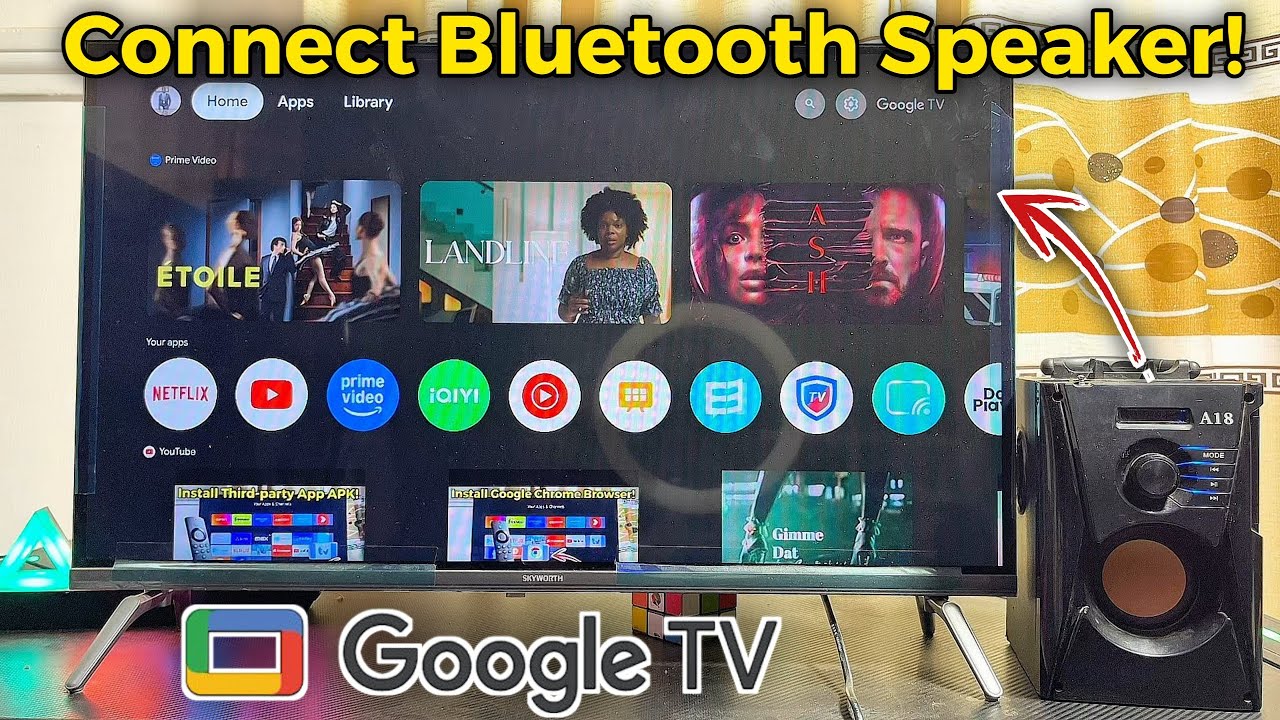 Google TV: How to Connect Bluetooth Speaker to TV Audio Output