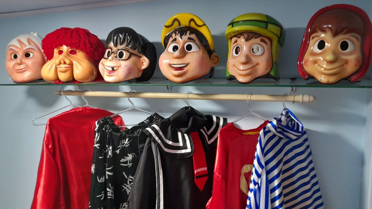 CHEGOU MINHAS NOVAS MASCARAS DA CARRETA DA ALEGRIA - Turma Do Chaves