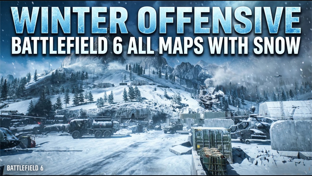 Winter Offensive Battlefield 6 All Maps With Snow by 