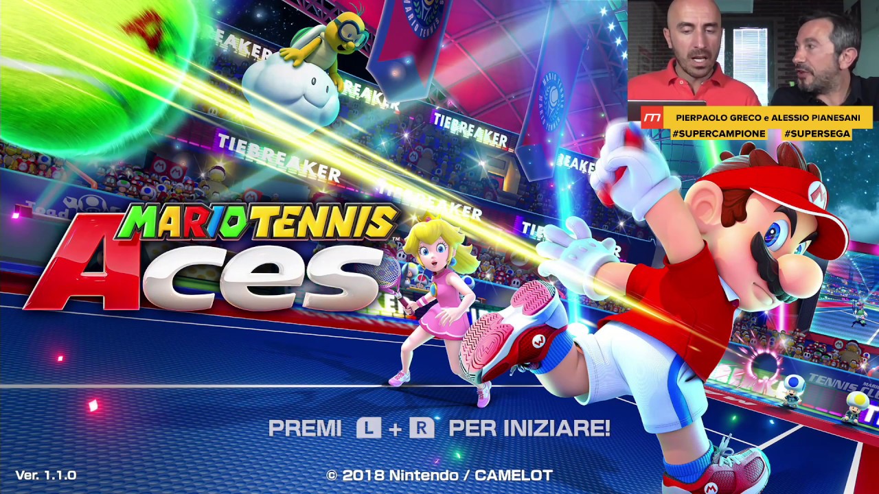 Mario Tennis Aces Gameplay ITA Walkthrough Giocato in Italiano