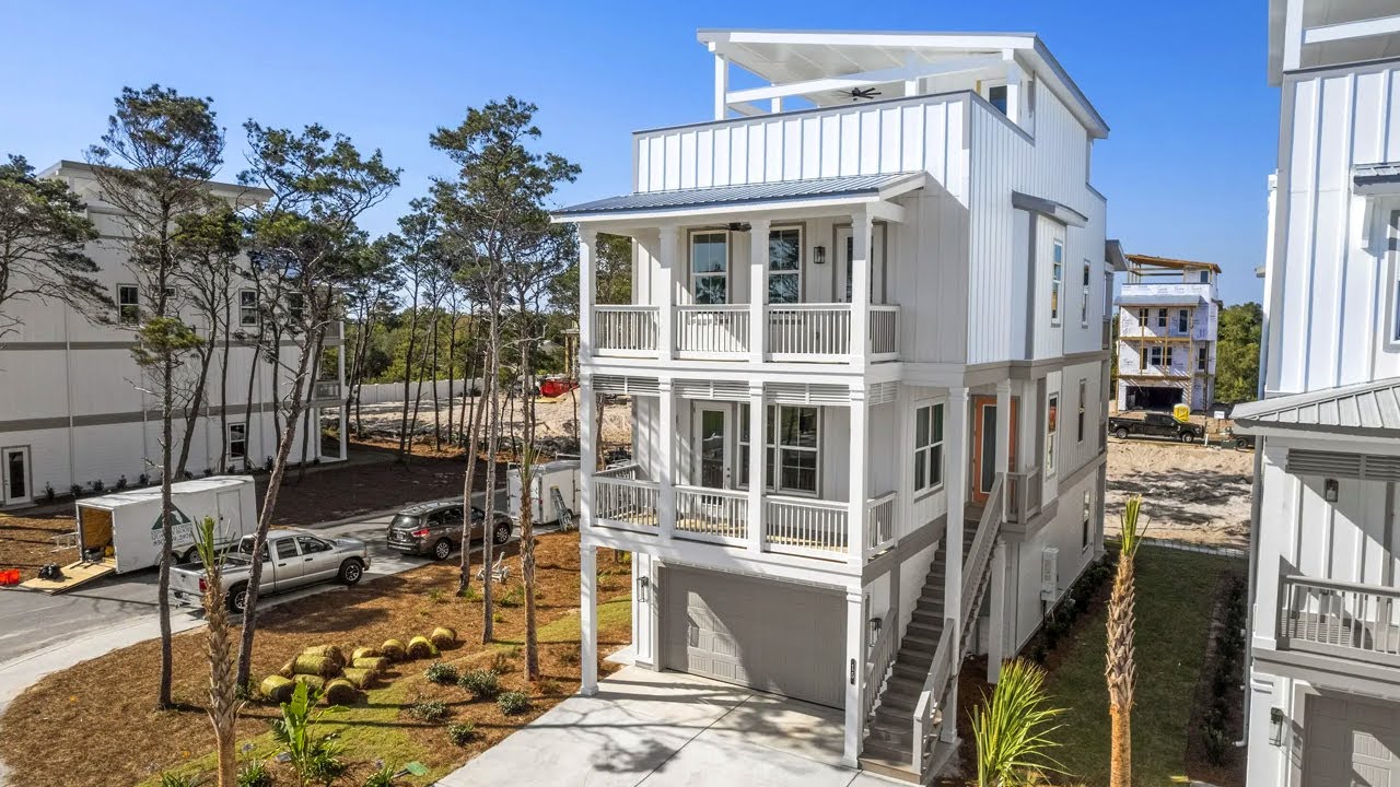 Inlet Beach House Tour - 30A Lifestyle in A Modern Florida Home