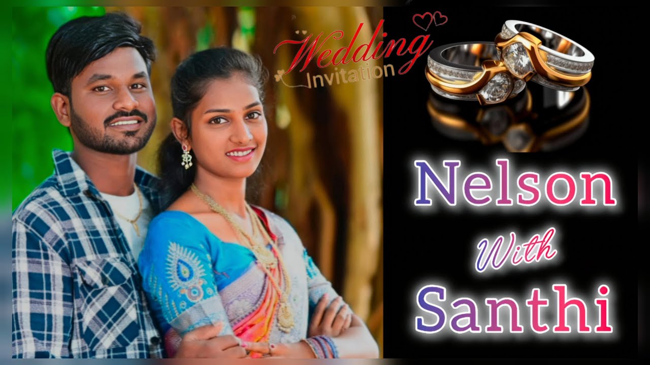 NELSON & SANTHI || ALLAM'S MARRIAGE #christianweddings #couple #jesuschrist