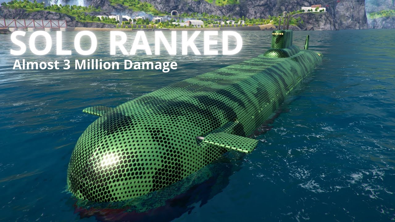 Solo Ranked Submarine Gameplay - No Way to Escape - Dmitry Donskoy - Modern Warships