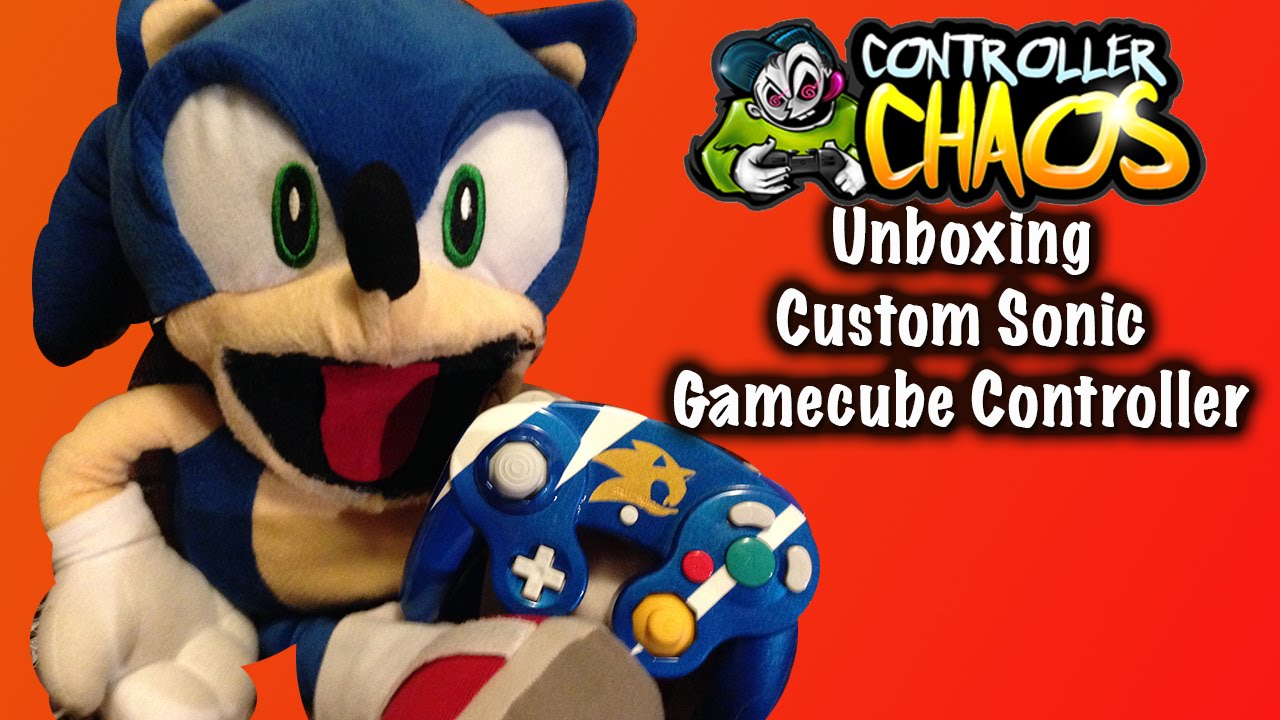 Custom Sonic Gamecube Control Unboxing from Controller Chaos!