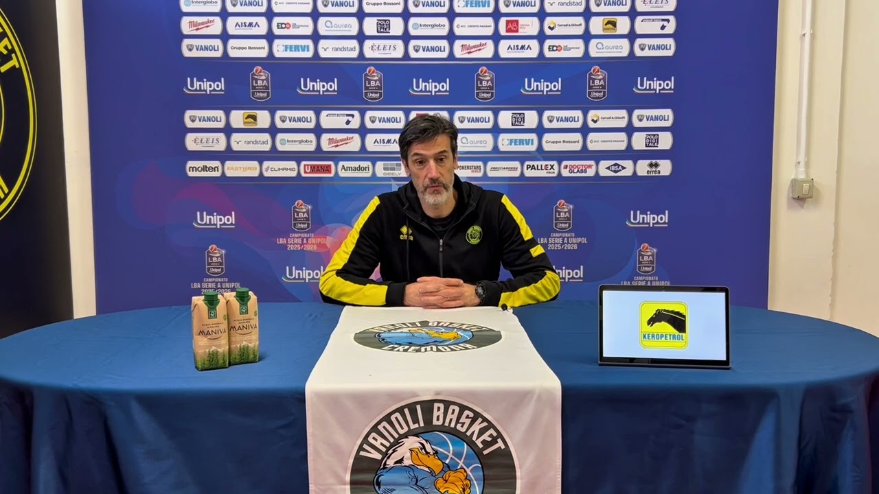 #Pallacanestro, #Tortona-#Cremona. L'allenatore della Vanoli #Brotto