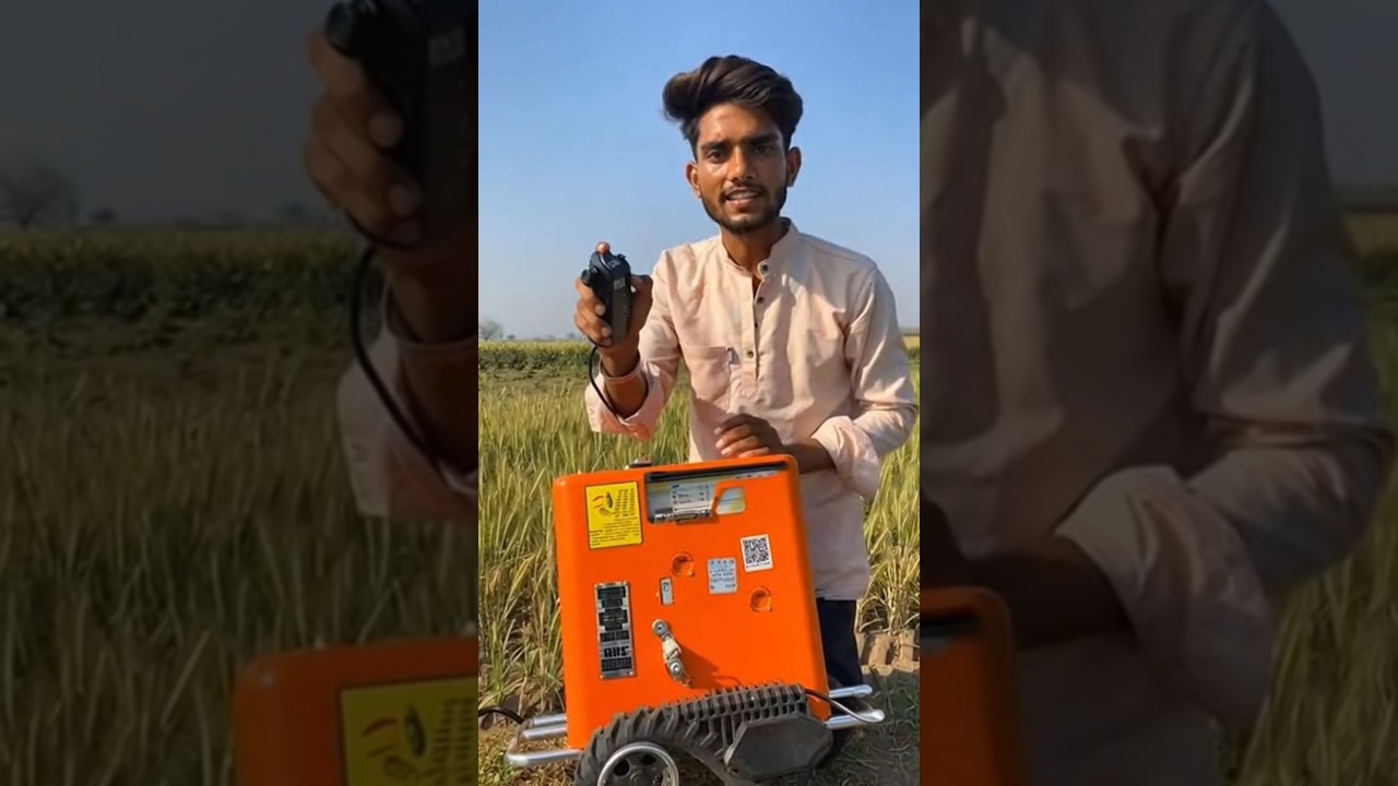 "Remote Control Robot Spray Pump (1200m Range)"