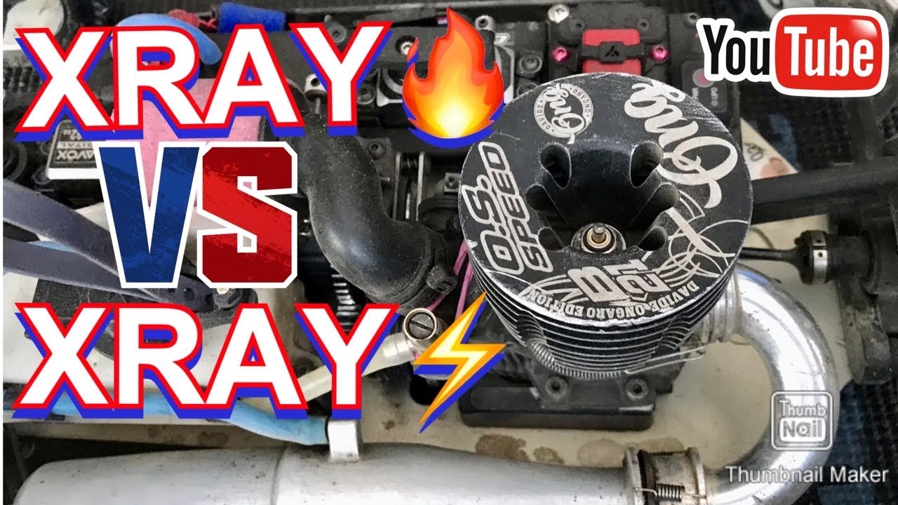 🔥 XRAY NITRO vs ⚡️XRAY BRUSHLESS  -  NITRO OS SPEED B21 EDITION ONGARO !