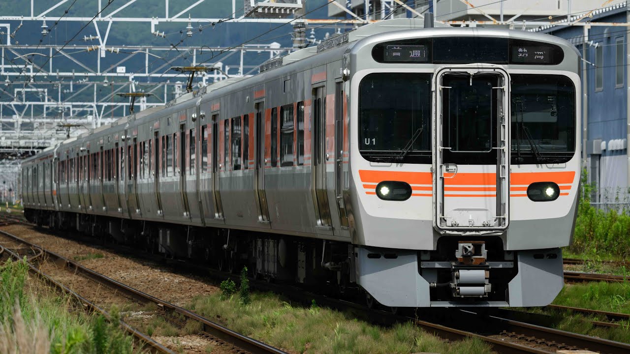 富士駅に入線する315系、211系、313系、373系 2024/07/13