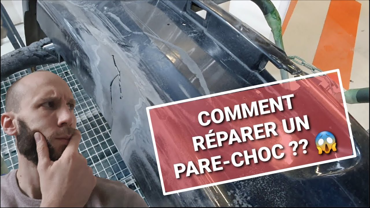 Comment réparer un pare-choc cassé