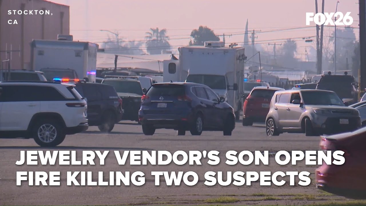 2 killed, 1 hurst in flea market shooting in Stockton, California
