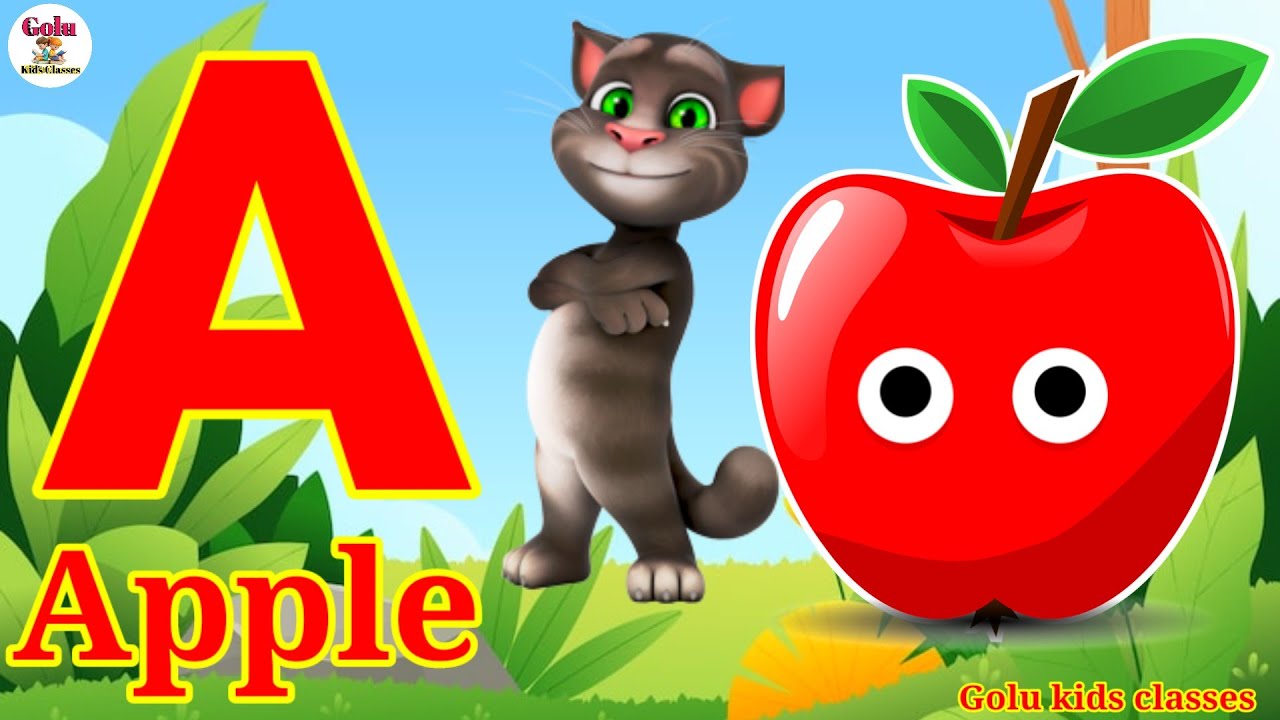 Phonics Song 2 with TWO Words in 3D - A For Airplane - ABC Alphabet Songs with Sounds for Children