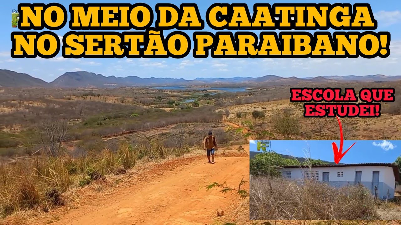 PAISAGENS NO SERTÃO PARAIBANO IMPRESSIONAM!